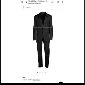 new hugo boss suit